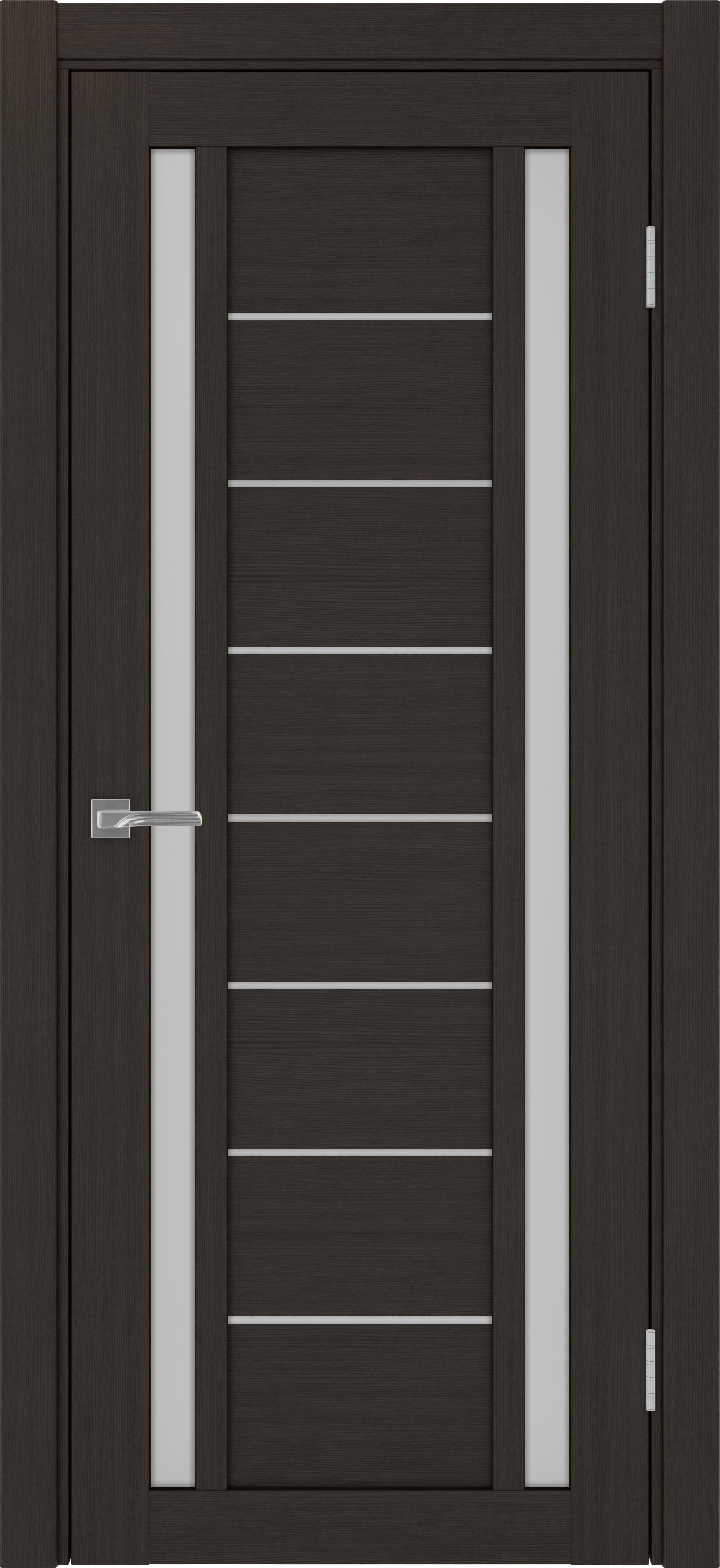 Межкомнатная дверь «Турин 558.212 Венге» стекло сатин