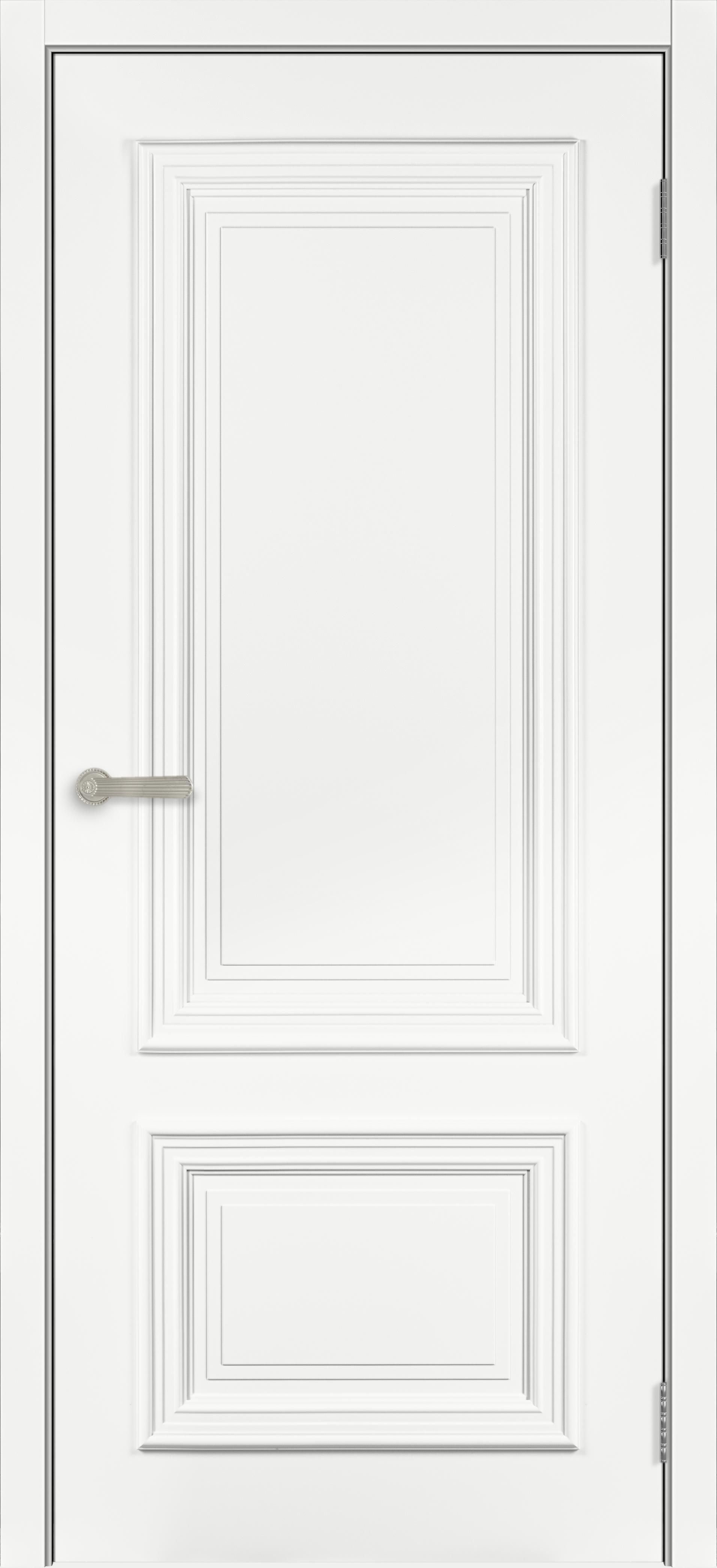 Межкомнатная дверь NEW Багет No11, эмаль белая