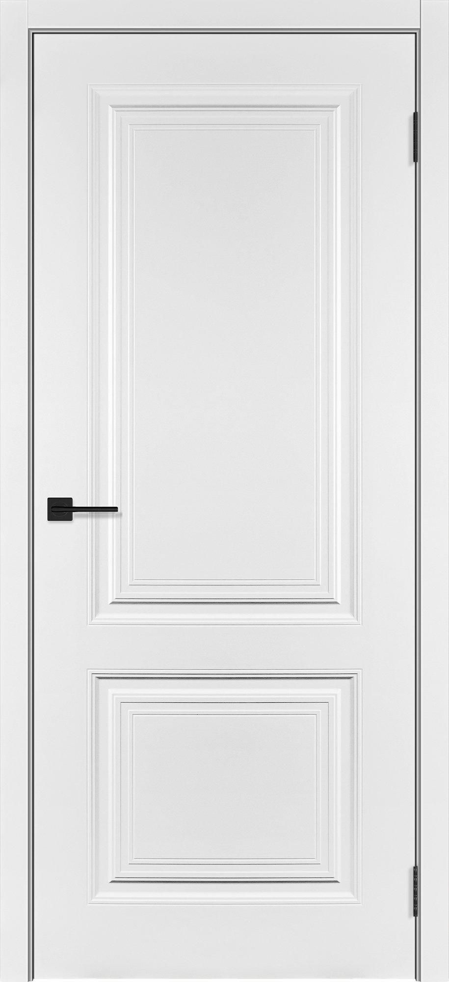 Межкомнатная дверь CК-2, белый матовый винил