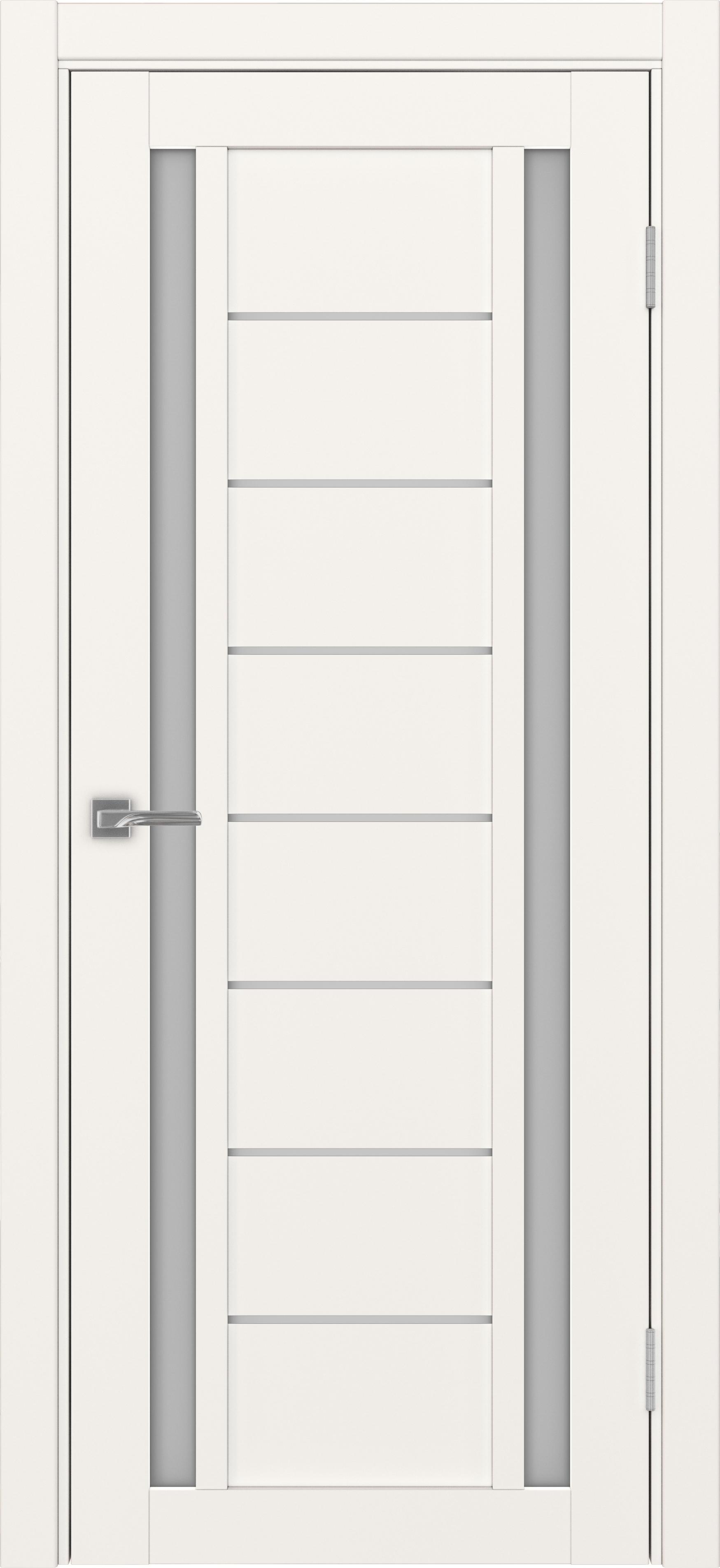 Межкомнатная дверь «Турин 558.212 Бежевый» стекло сатин